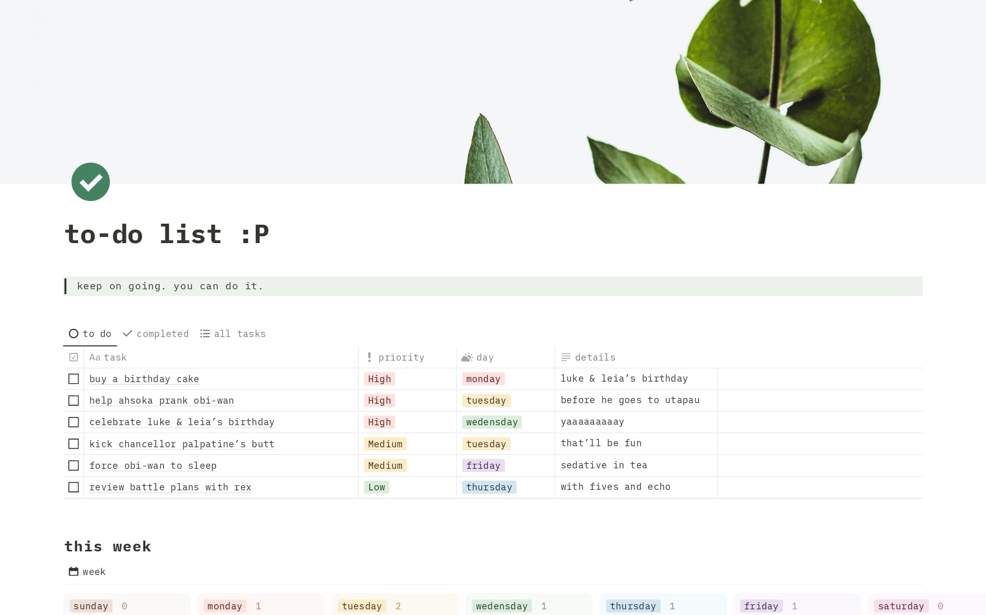 Notion Template Marketplace — Collections