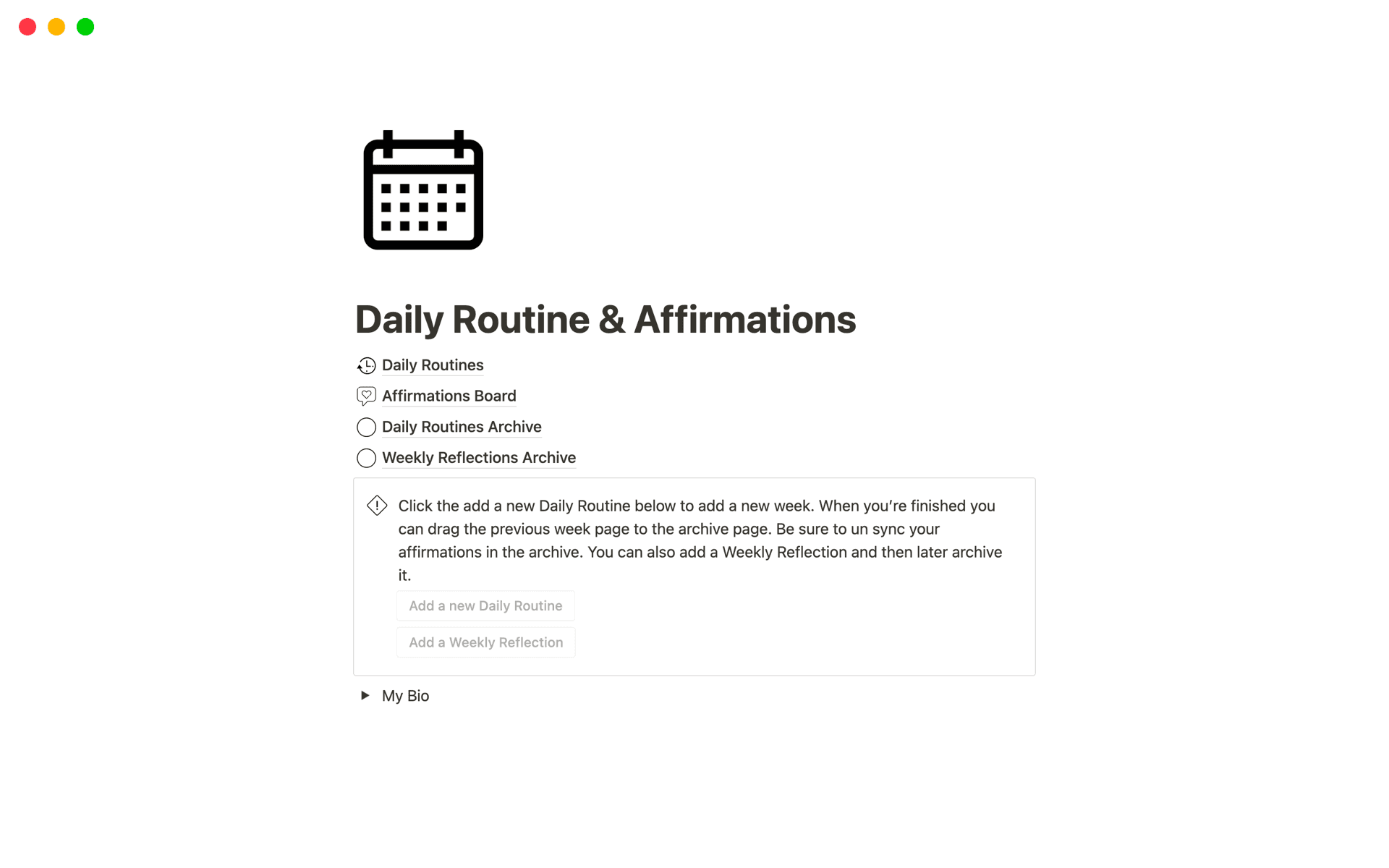 Daily Routine Notion Pages Top 10 Free Daily Routine Templates | Notion Template Marketplace