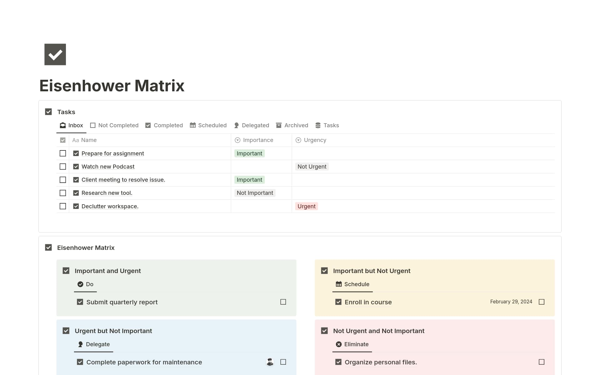 Stoic Journal Template Notion Marketplace