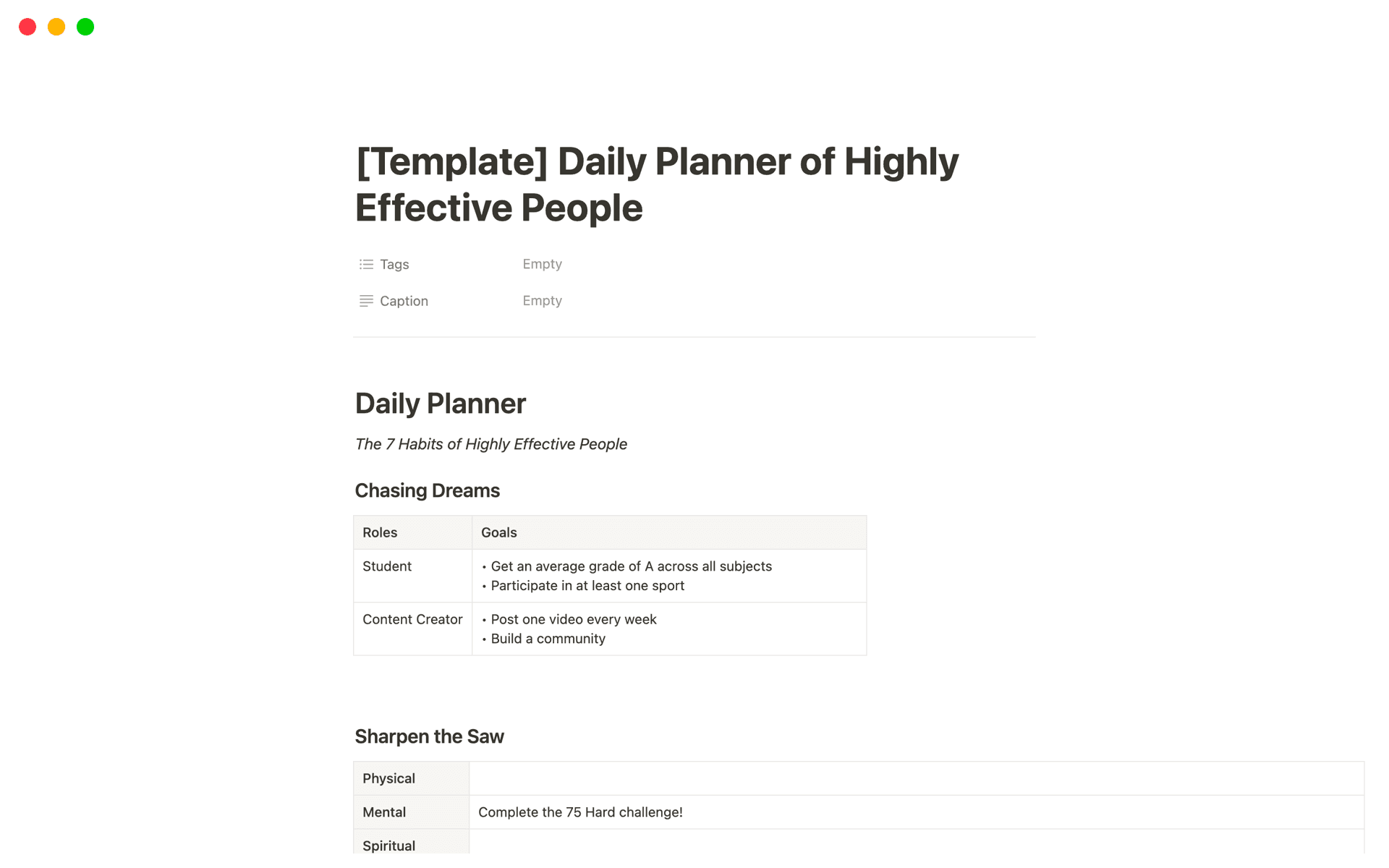 Top 10 Free Daily Routine Templates | Notion Template Marketplace