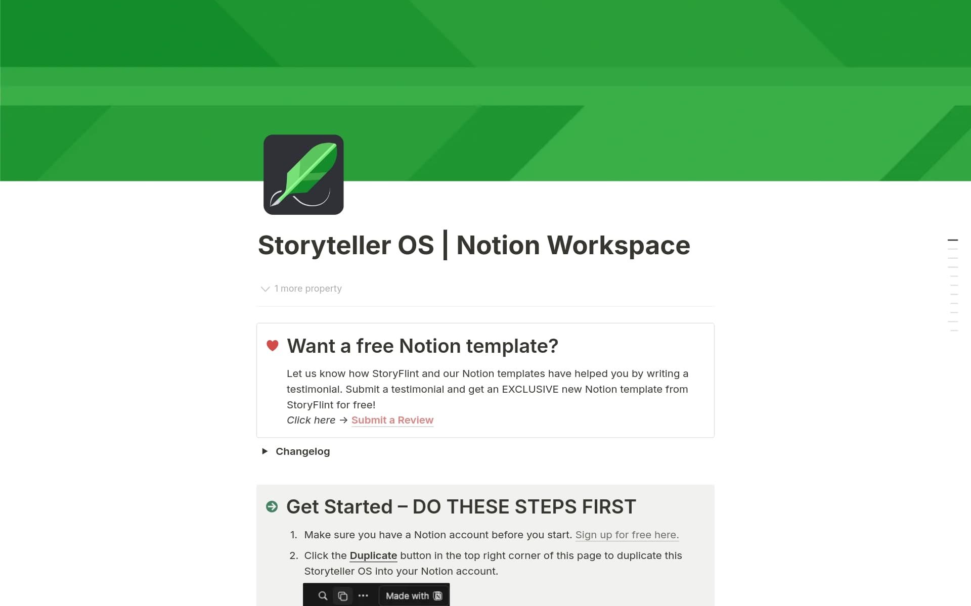 StoryFlint s Storyteller OS Template Notion Marketplace storyflint-s-storyteller-os-template-notion-marketplace