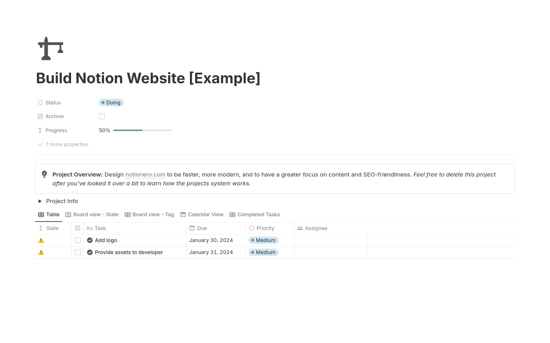 Task Manager En Notion Task Manager Template by Notionero | Notion Marketplace
