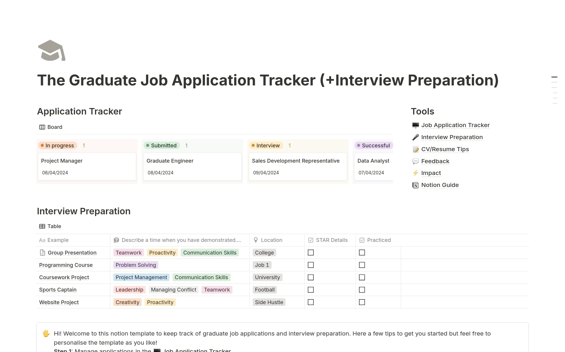 GCSE Study Planner Template by Naomi | Notada | Notion Marketplace