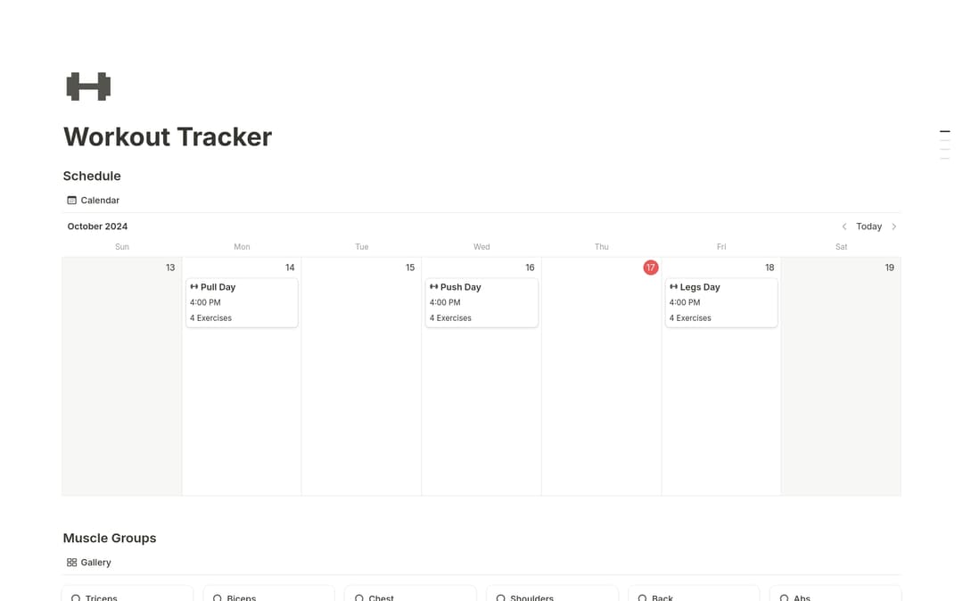 Workout Tracker Template By Easlo Notion Marketplace workout-tracker-template-by-easlo-notion-marketplace