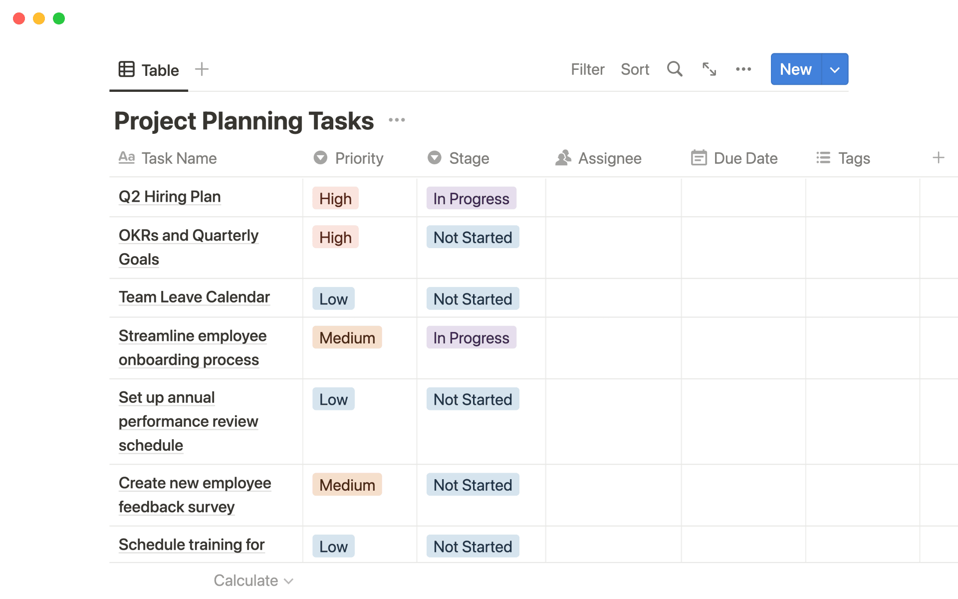 HR Project Plan Template by Template Road Notion Marketplace
