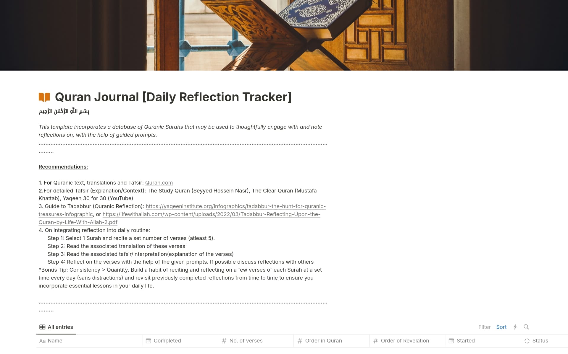 Top 10 Free Reflection Journal Templates | Notion Template Marketplace