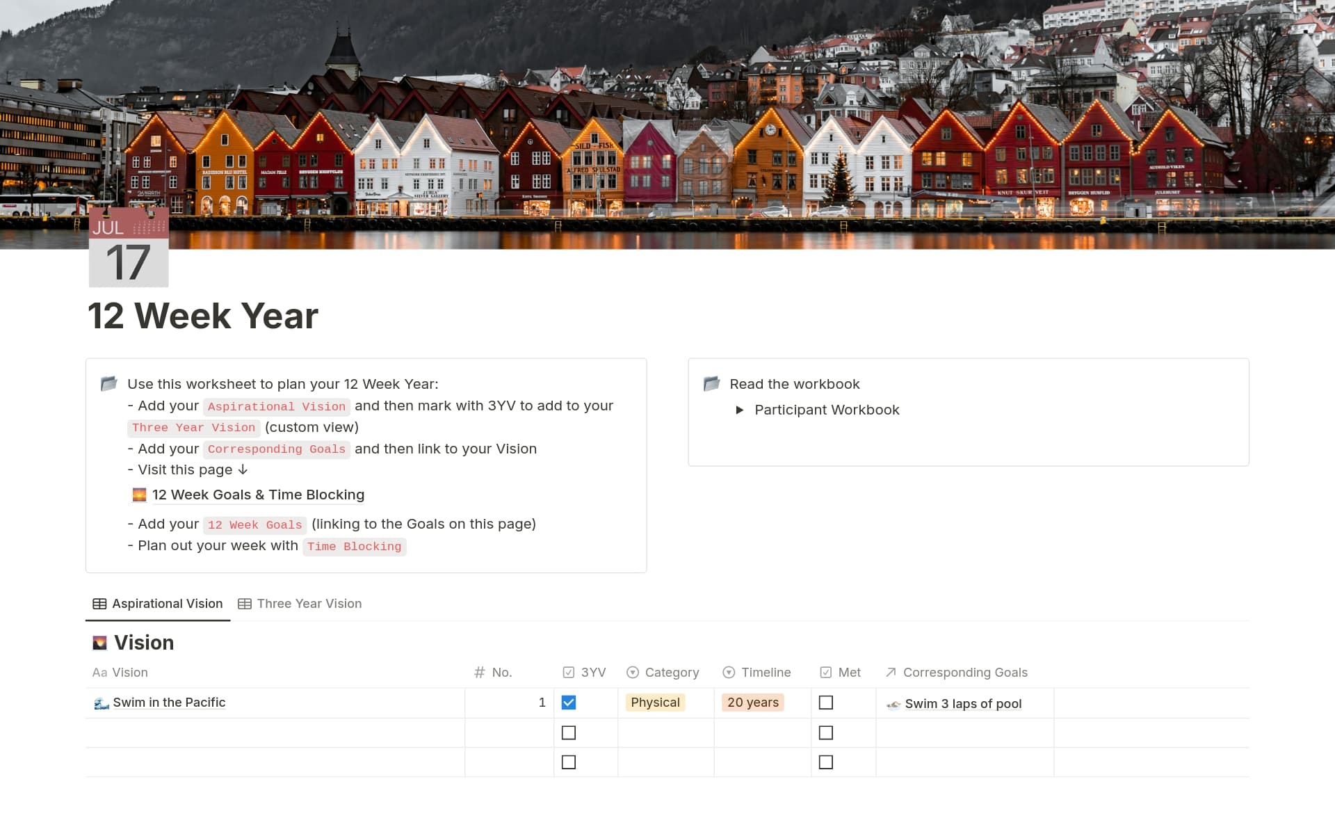 12 Week Year Template Notion Marketplace 12 Week Year Template Notion Marketplace