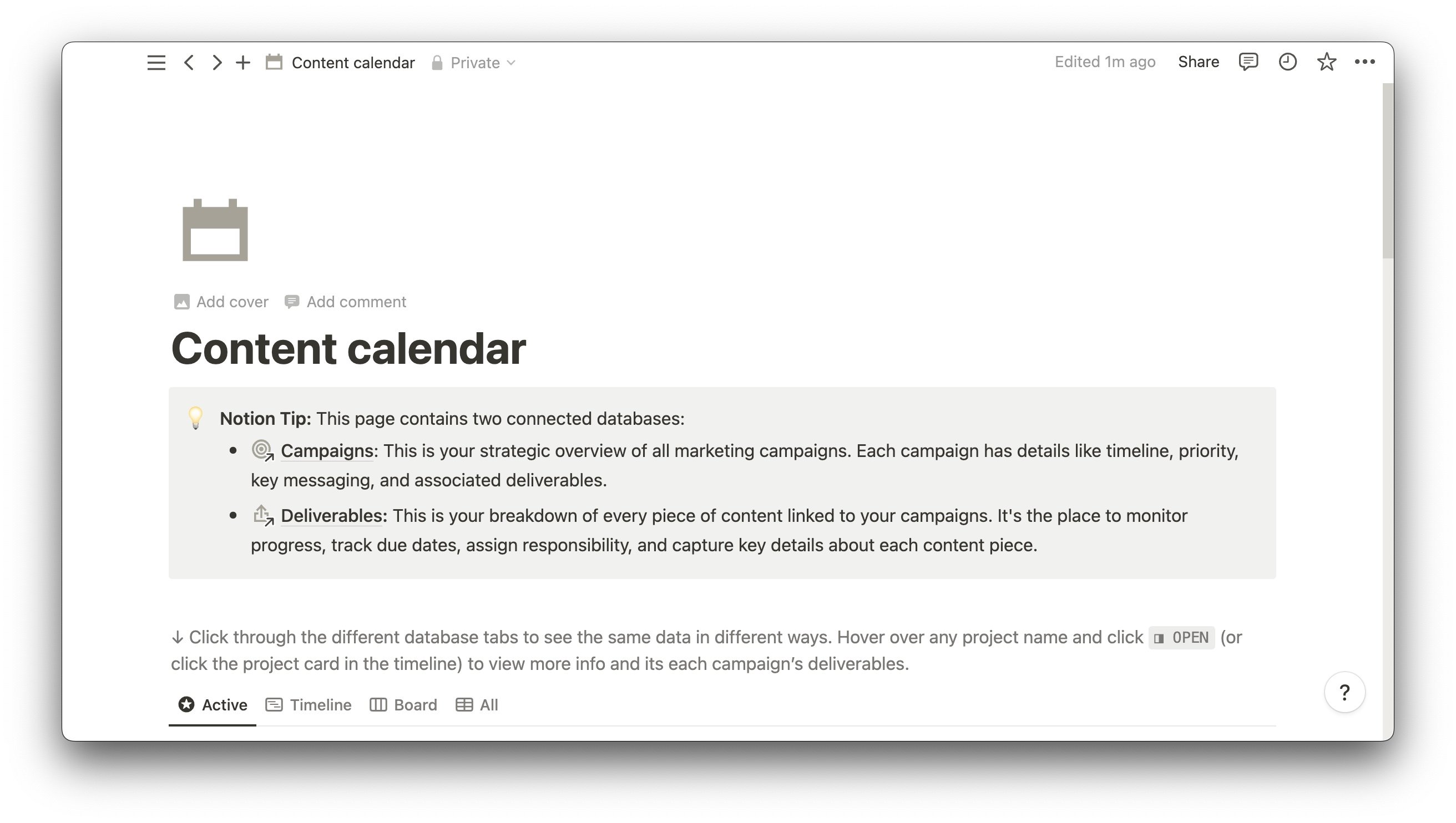The best social media content calendar template for your strategy