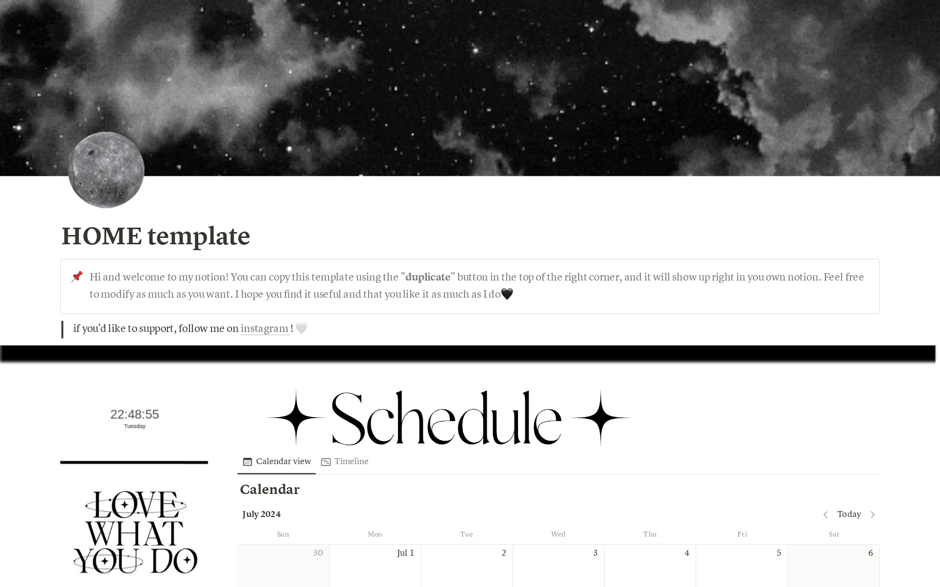 my lifeline Template | Notion Marketplace