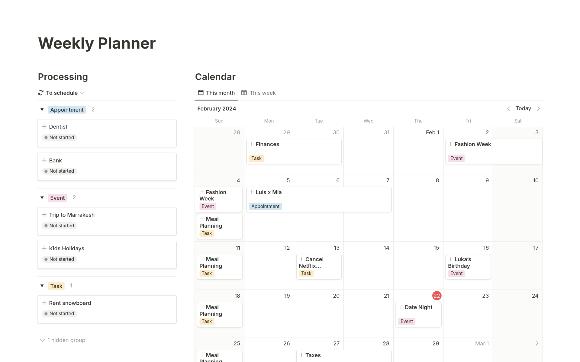 Money tracker template notion marketplace