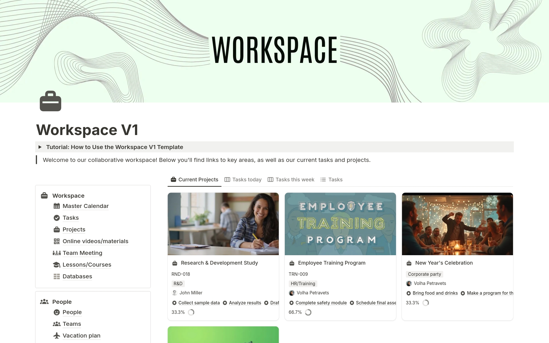 Productive work Template by Yullia | Notion Marketplace
