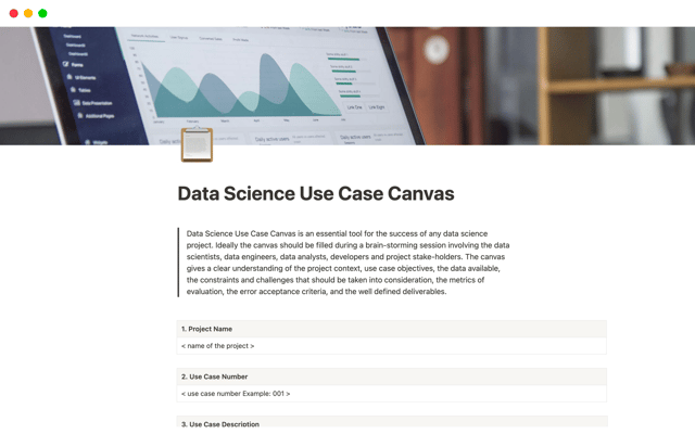 Data Science Use Case Canvas