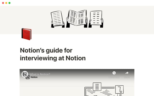 Notion’s guide for interviewing at Notion