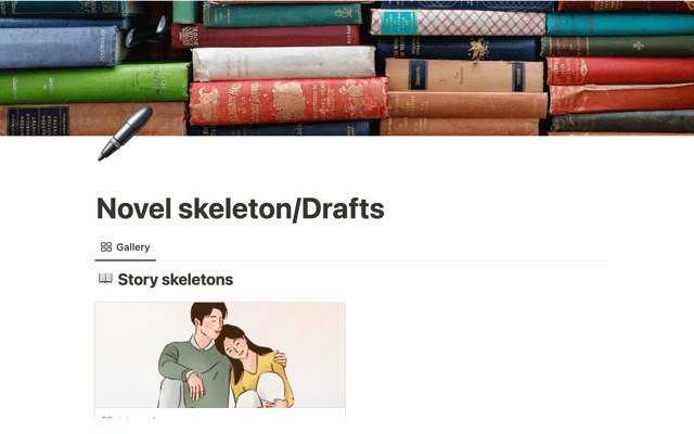 Novel Skeleton/Drafts