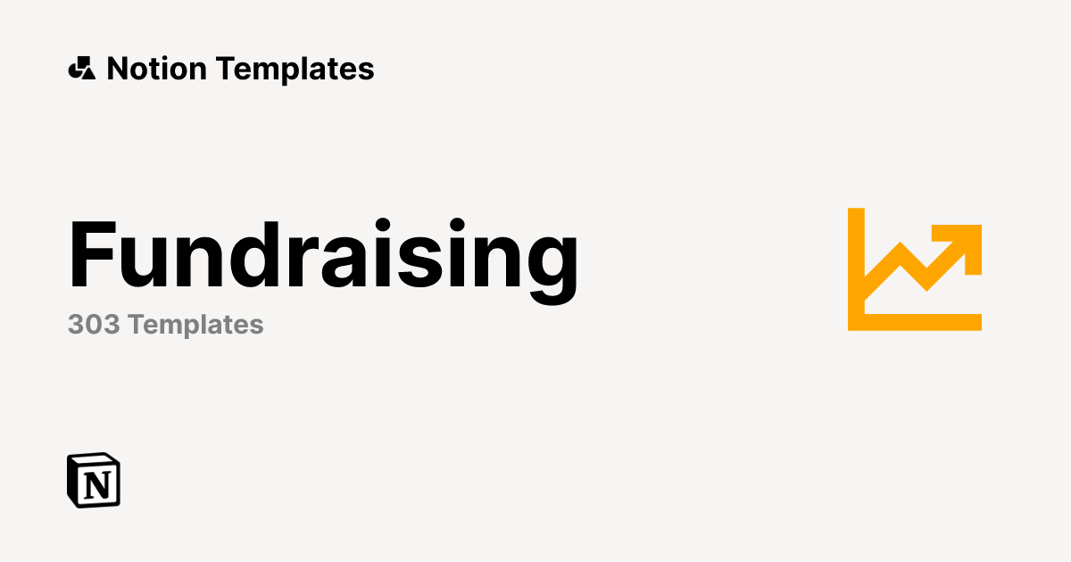 Free Fundraising Templates from Notion | Notion Marketplace
