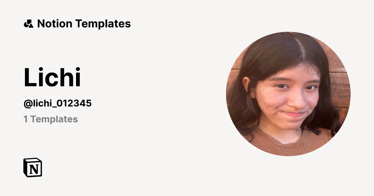 lichi-template-creator-notion-marketplace