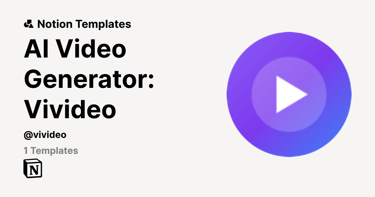 ai-video-generator-vivideo-template-creator-notion-marketplace
