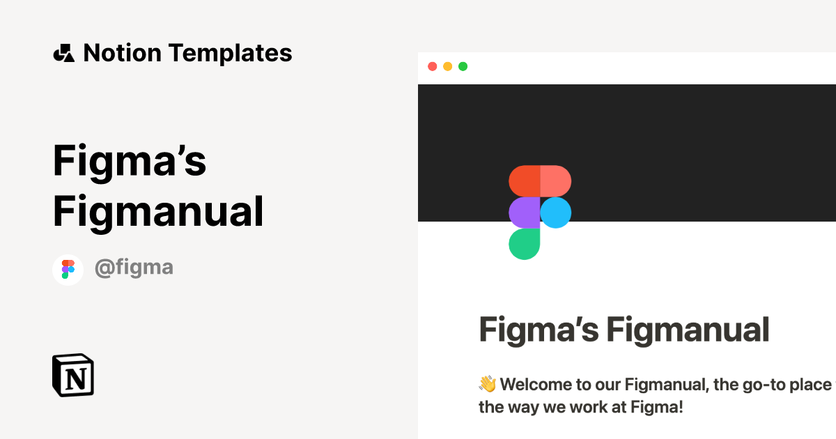 Figma s Figmanual Template by Figma Notion Marketplace