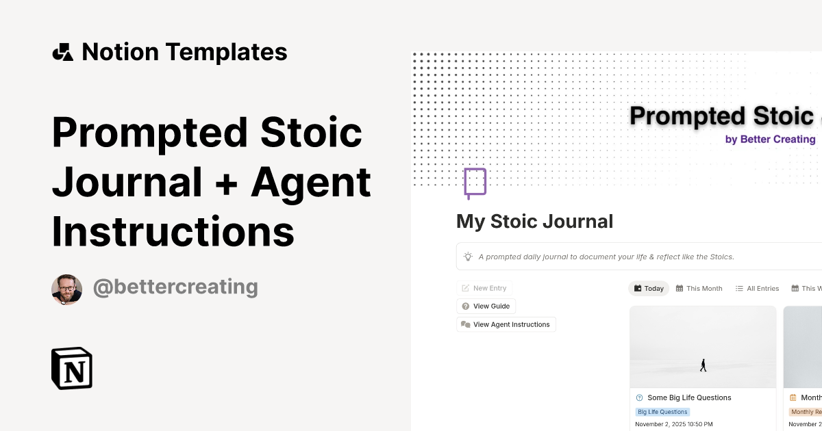 prompted-stoic-journal-agent-instructions-template-notion-marketplace