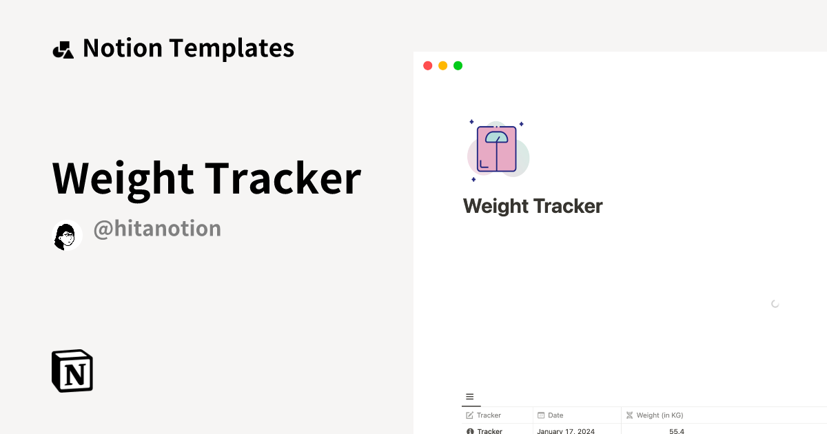 weight-tracker-template-notion-marketplace