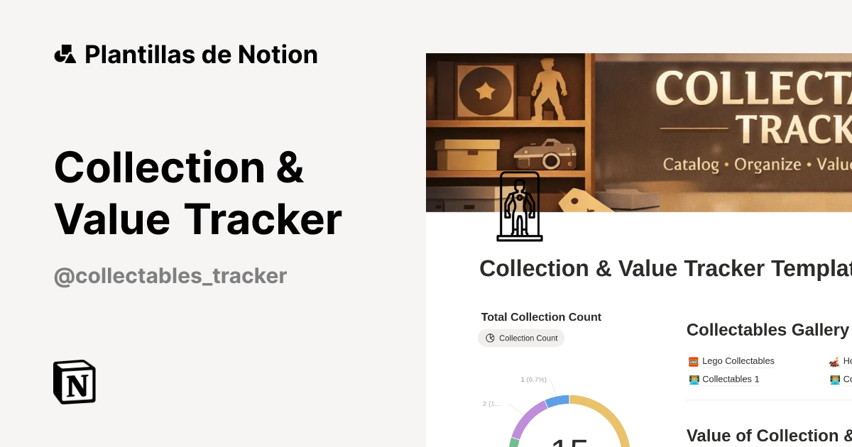 Plantilla Collection & Value Tracker | Notion Marketplace