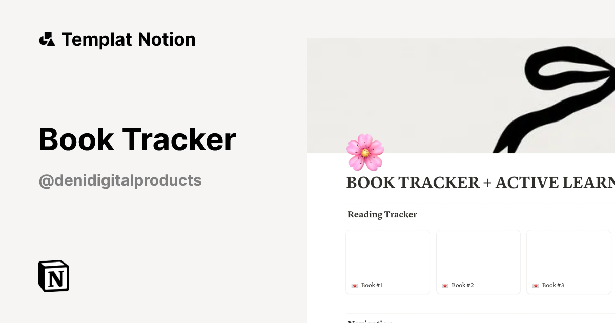 Templat Book Tracker | Notion Marketplace