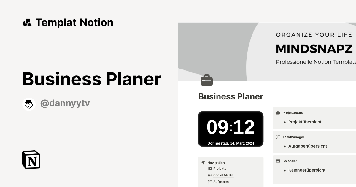 business-planer-templat-oleh-dannyytv-von-mindsnapz-de-notion-marketplace