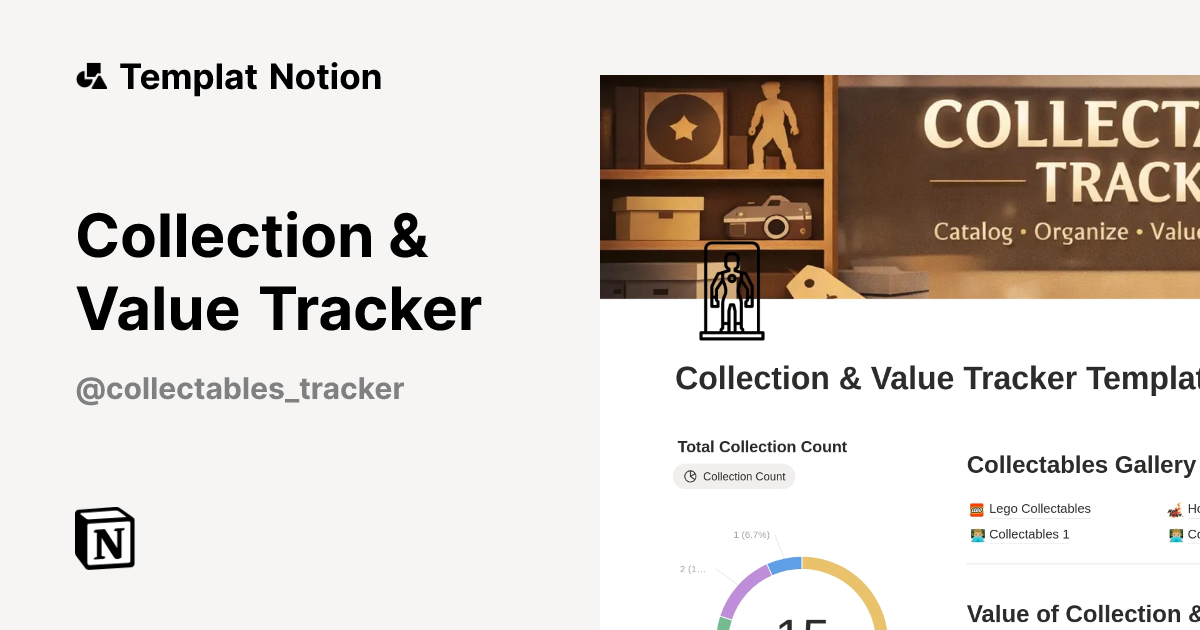 Templat Collection & Value Tracker | Notion Marketplace