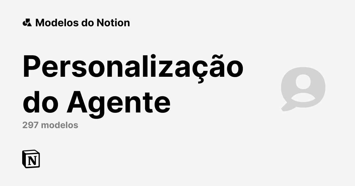 Modelos grátis para Personalização do Agente do Notion | Marketplace do ...