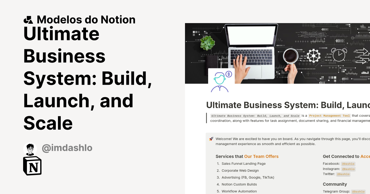 Modelo Ultimate Business System: Build, Launch, and Scale | Marketplace ...