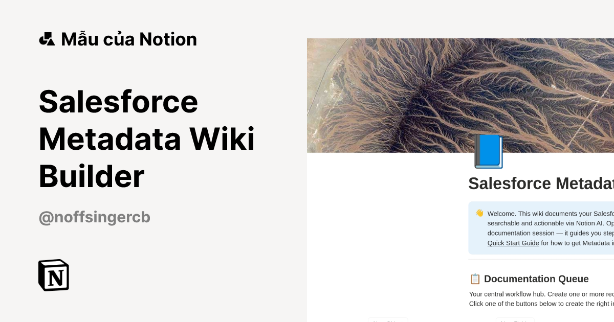 Salesforce Metadata Wiki Builder Mẫu do Ben Noffsinger tạo | Thị trường ...